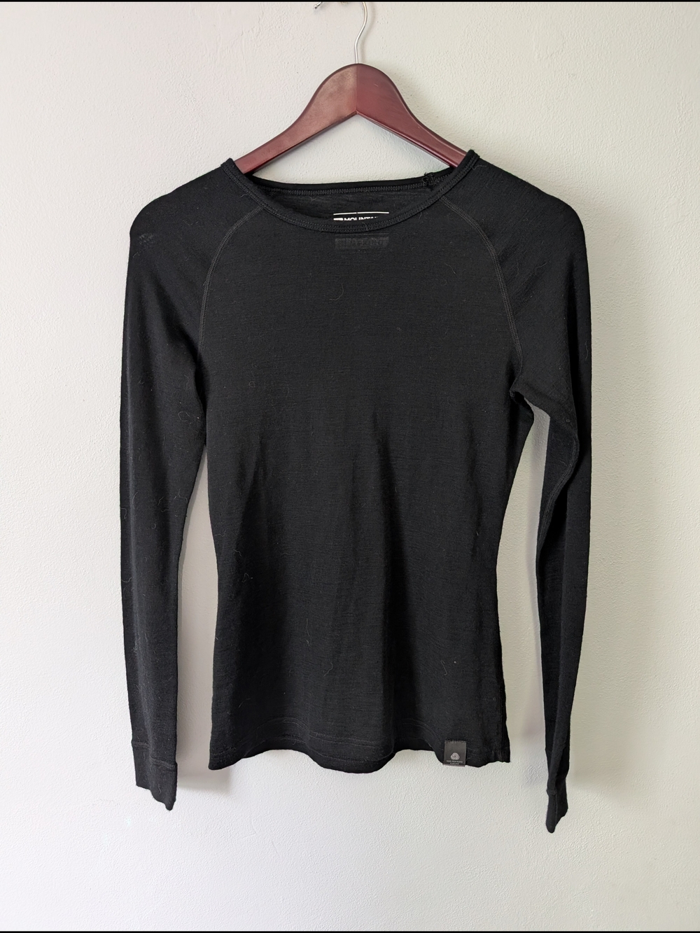 Mountain Warehouse Extreme Merino Wool Blend Scoopneck Long Sleeve Top Size 6